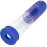 Kit pompe de montage rechargeable Admiral CalExotics, cylindre transparent, anneau silicone liquide pour érection.