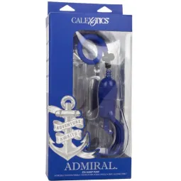 Pompe de montage CalExotics Admiral Sta-Hard, cylindre transparent, poignée Master-Grip.
