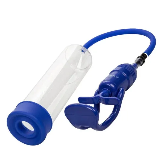 Pompe de montage CalExotics Admiral Sta-Hard, cylindre transparent, poignée Master-Grip.