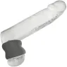 Anneau d'étirement du scrotum CalExotics Alpha noir en silicone liquide forme sablier