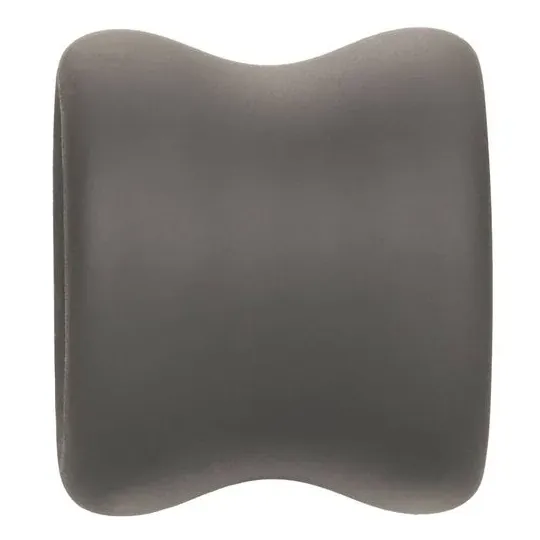 Anillo estirador escrotal CalExotics Alpha negro de silicona líquida forma reloj de arena