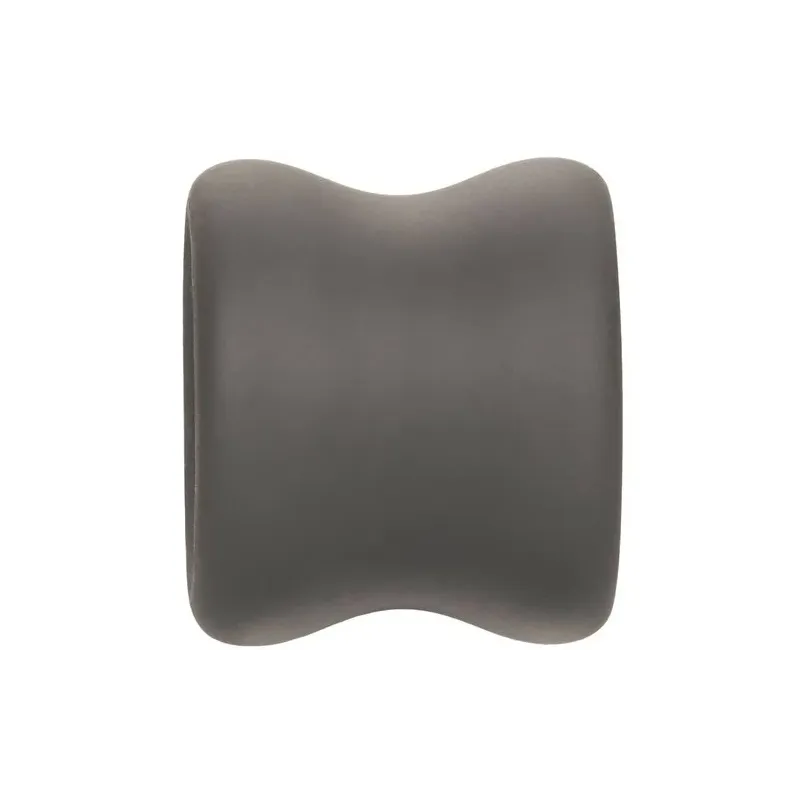CalExotics Alpha Hodenstreckring schwarz aus flüssigem Silikon Sanduhrform