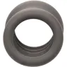 Anneau d'étirement du scrotum CalExotics Alpha noir en silicone liquide forme sablier