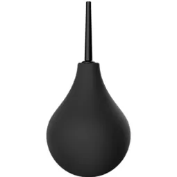 Black anal douche size S by ALIVE for intimate hygiene and anal cleansing before intimate activity