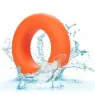 Anneau prolongateur CalExotics Alpha Prolong grande bague orange en silicone liquide, extensible