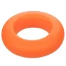 Anneau prolongateur CalExotics Alpha Prolong grande bague orange en silicone liquide, extensible
