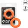 Anneau prolongateur CalExotics Alpha Prolong grande bague orange en silicone liquide, extensible