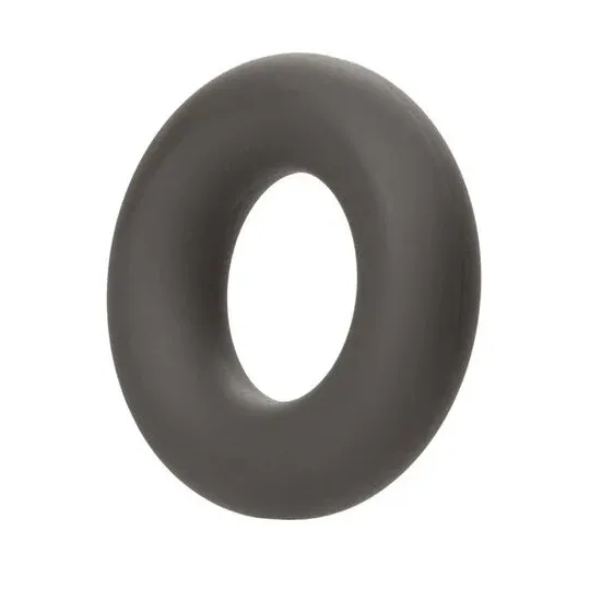 Lot de 2 anneaux de prolongation érectile en silicone gris CalExotics Alpha Prolong