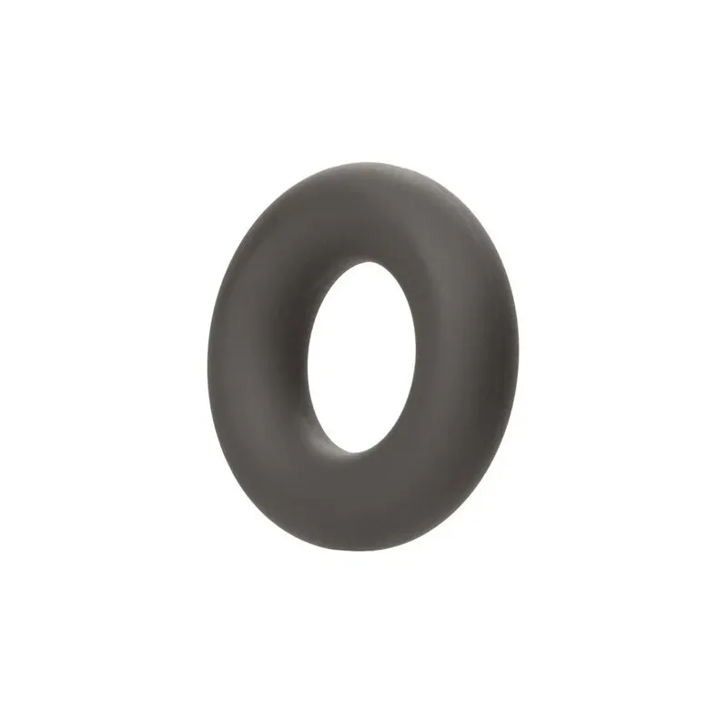 Lot de 2 anneaux de prolongation érectile en silicone gris CalExotics Alpha Prolong
