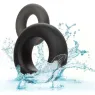Lot de 2 anneaux de prolongation érectile en silicone gris CalExotics Alpha Prolong