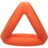 Accessoire érotique triple anneau orange en silicone liquide pour pénis et scrotum CalExotics