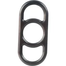 Black silicone precision pump enhancer by Calexotics, comfortable fit at base of cylinder.