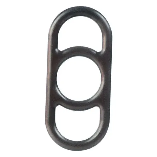 Black silicone precision pump enhancer by Calexotics, comfortable fit at base of cylinder.