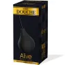 Schwarze Analdusche Größe S von ALIVE zur Intimhygiene und Darmreinigung vor dem Analverkehr