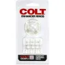 Anneaux Colt Enhancer transparents en caoutchouc thermoplastique CALEXOTICS lot de deux
