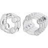 Anneaux Colt Enhancer transparents en caoutchouc thermoplastique CALEXOTICS lot de deux