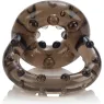 Anello penieno doppio Calexotics in TPR per erezione prolungata ed eiaculazione ritardata, accessorio intimo discreto.