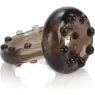 Anello penieno doppio Calexotics in TPR per erezione prolungata ed eiaculazione ritardata, accessorio intimo discreto.