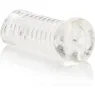 CALEXOTICS Basic Essentials tight pussy masturbator, soft TPR flesh tone, with ribbed shaft for intense stimulation.