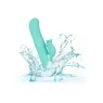 Calexotics coniglio vibrante rotante verde chiaro silicone ricaricabile