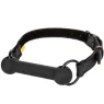 Black adjustable bar gag by CALEXOTICS with vegan leather strap and adjustable buckles for BDSM play.