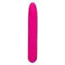 Vibratore rosa CalExotics Bliss Vibe in silicone liquido con 10 velocità progressive.
