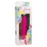 Vibratore rosa CalExotics Bliss Vibe in silicone liquido con 10 velocità progressive.