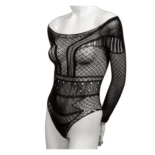Body épaules dénudées Calexotics, lacet ajustable en maille respirante, taille unique