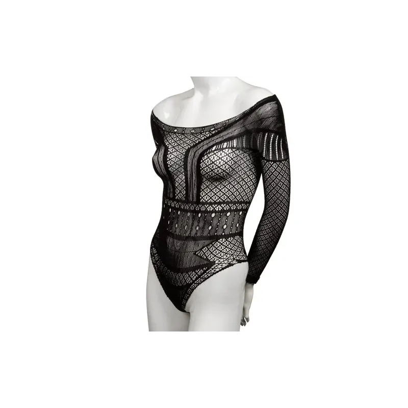 Body épaules dénudées Calexotics, lacet ajustable en maille respirante, taille unique