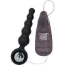 Stimulateur anal CALEXOTICS Booty Call noir compact en silicone avec télécommande filaire