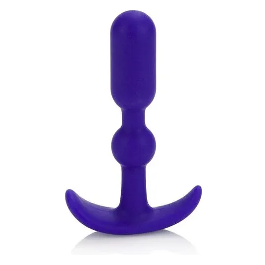 Progressiver Analdehner CALEXOTICS Booty Call Booty Teaser blau mit Sicherheitsstopp für sanfte Analerkundung