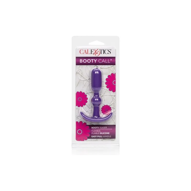 Progressiver Analdehner CALEXOTICS Booty Call Booty Teaser blau mit Sicherheitsstopp für sanfte Analerkundung