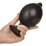 Bouchon gonflable en silicone XL CalExotics, plug anal gonflable avec pompe et tuyau amovible, base ventouse