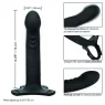 Arnés multiusos recargable CalExotics Boundless negro con sonda vibrante 10 modos y correas ajustables