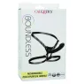Harnais multi-usages rechargeable CalExotics Boundless noir avec sonde vibrante 10 modes et sangles réglables