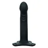 Rechargeable multi-purpose harness CalExotics Boundless black with 10 vibration modes and adjustable straps