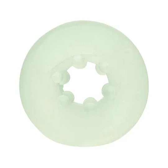 CalExotics Boundless Bague Bumper-Stroker en silicone sans phtalates, anneau de retenue réversible à double texture pour contrôl