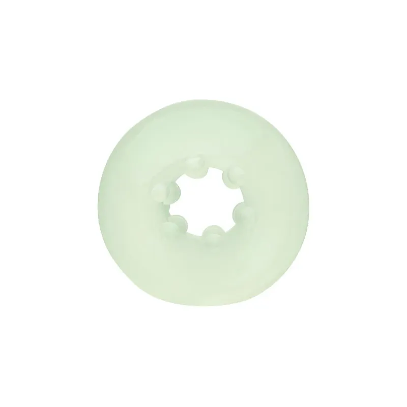 CalExotics Boundless Bague Bumper-Stroker en silicone sans phtalates, anneau de retenue réversible à double texture pour contrôl