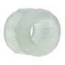 CalExotics Boundless Bague Bumper-Stroker en silicone sans phtalates, anneau de retenue réversible à double texture pour contrôl