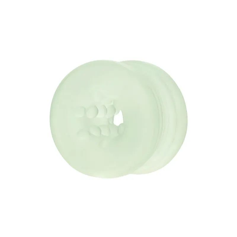 CalExotics Boundless Bague Bumper-Stroker en silicone sans phtalates, anneau de retenue réversible à double texture pour contrôl