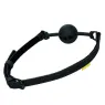 CalExotics breathing ball gag black silicone double padding adjustable buckle