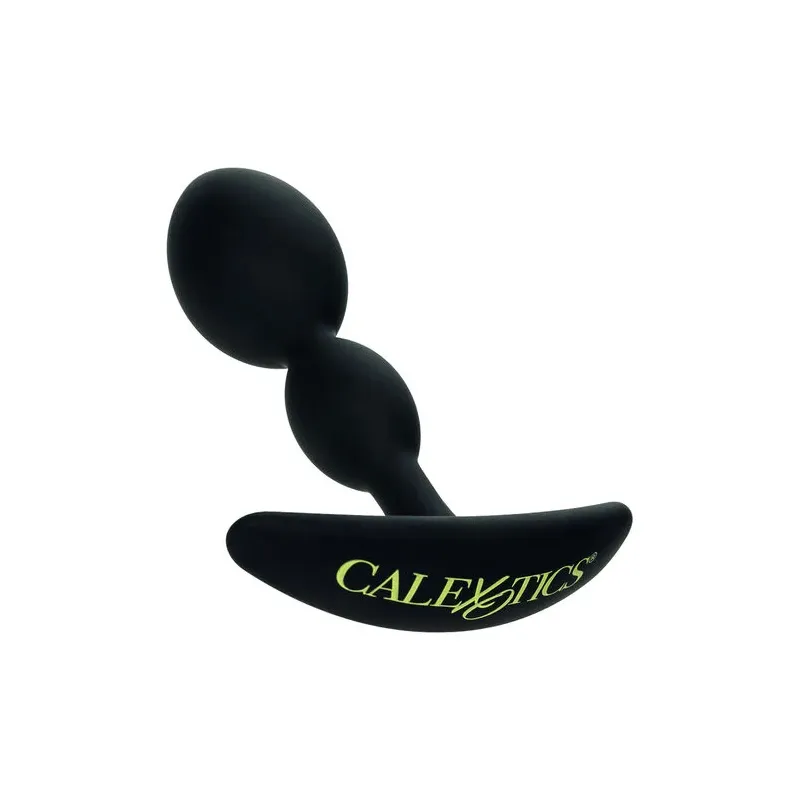 Plug anal en forme de goutte en silicone souple CalExotics, design bulbeux pour confort et exploration