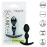 Plug anale a goccia in silicone morbido CalExotics, design bulboso per comfort ed esplorazione