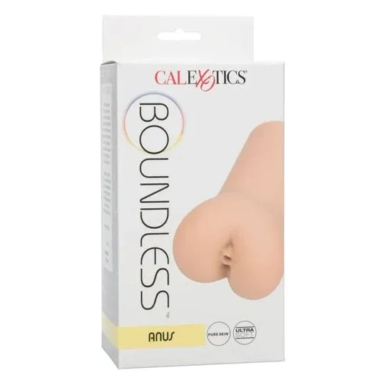 CalExotics Boundless Brown Anus realistic anal masturbator TPE brown overall view