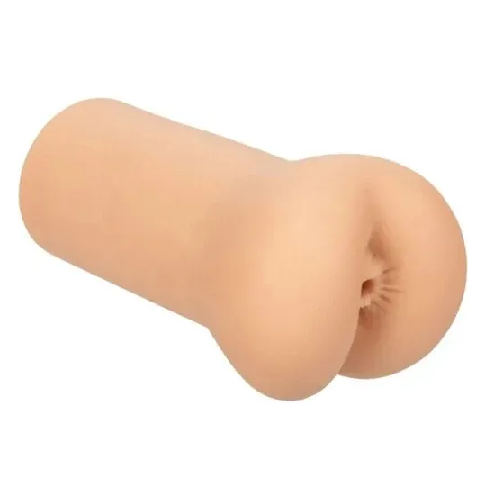 CalExotics Boundless Brown Anus realistic anal masturbator TPE brown overall view