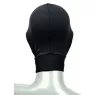 Capuche de privation sensorielle CALEXOTICS Boundless Capot noire bouche ouverte en tissu respirant