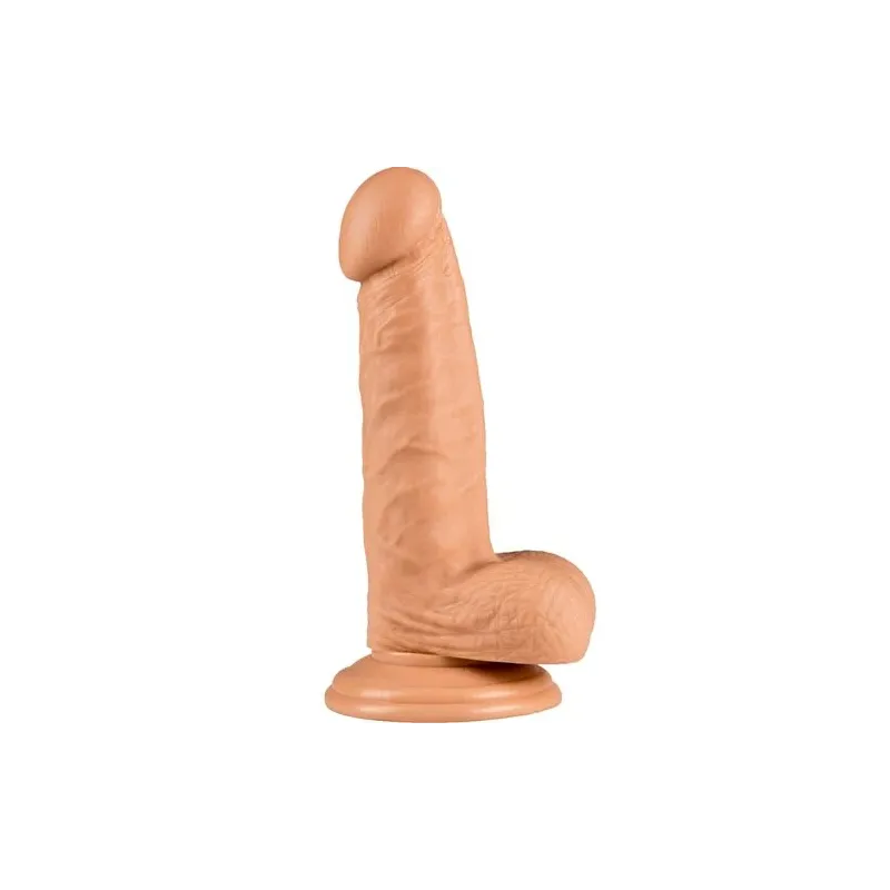 Realistischer Dildo mit Saugnapf, hautfarben, Marke ALIVE, Little John 14,6 cm, wasserdicht PVC