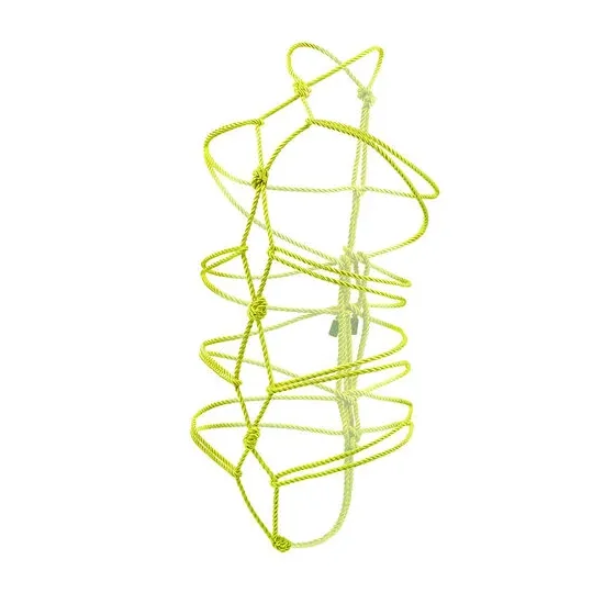Bondage-Seil CalExotics Boundless gelb 10 Meter Baumwolle Polyester für Shibari