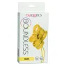 CalExotics Boundless yellow cotton polyester bondage rope 10 meters for shibari