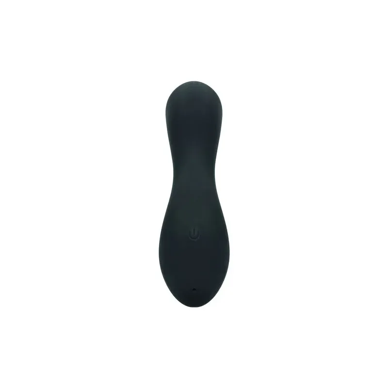 Masseur vibrant CalExotics Boundless Perfect Curve en silicone violet, forme conique incurvée, 10 fonctions, rechargeable USB